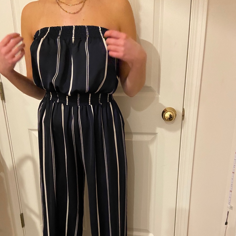 Striped Jumpsuit